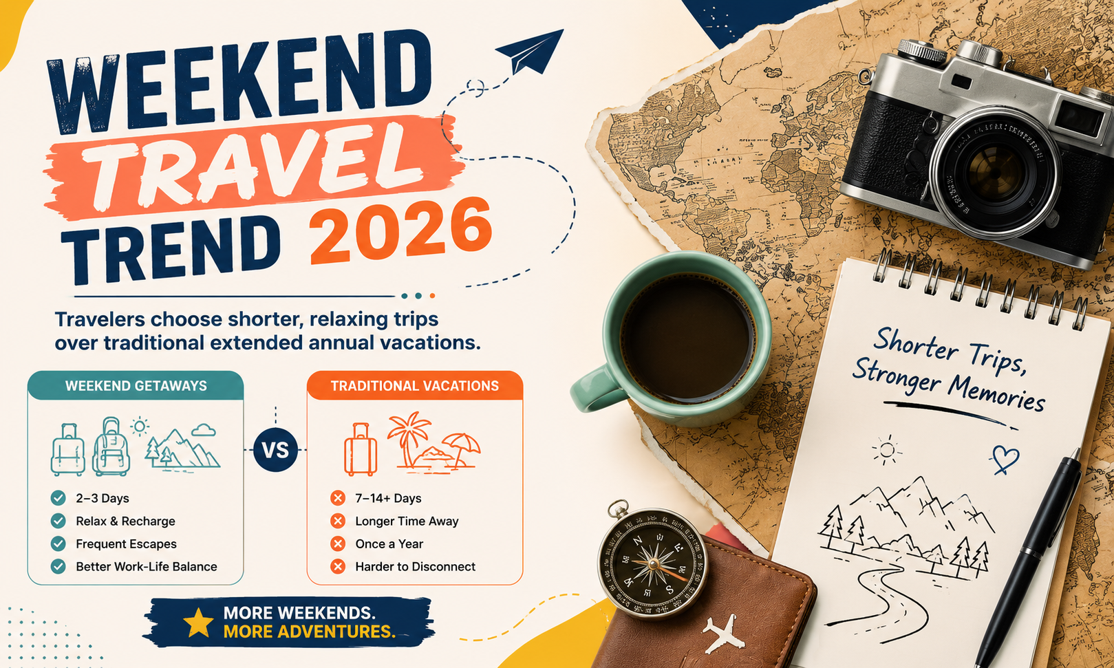 Weekend Travel Trend 2026